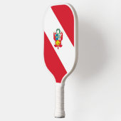 Peru Flag Pickleball Paddle (Links)