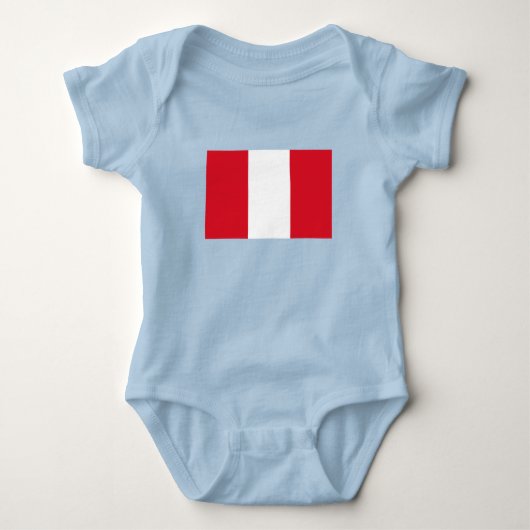 Peru Flag Romper (Voorkant)
