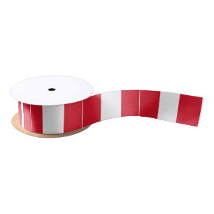 Peru Flag Satijnen Lint