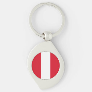 Peru Flag Sleutelhanger