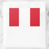 Peru Flag Sticker (Tas)