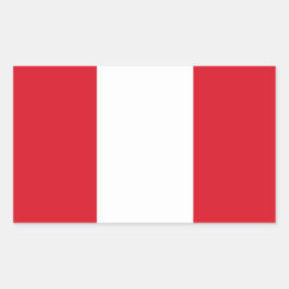 Peru Flag Sticker