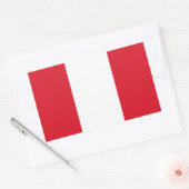 Peru Flag Sticker (Envelop)
