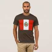 Peru Flag T-shirt (Voorkant volledig)