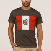 Peru Flag T-shirt (Voorkant)