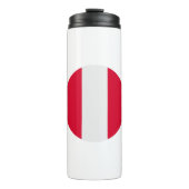 Peru Flag Thermosbeker (Voorkant)
