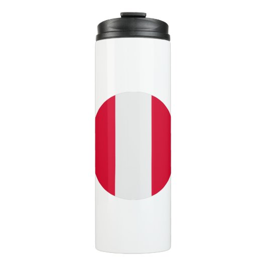 Peru Flag Thermosbeker (Voorkant)
