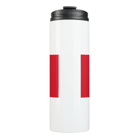 Peru Flag Thermosbeker (Voorkant)