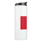 Peru Flag Thermosbeker (Gedraaid links)