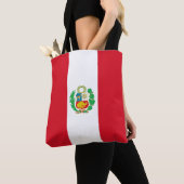 Peru Flag Tote Bag (Dichtbij)