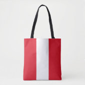 Peru Flag Tote Bag (Voorkant)