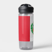 Peru-fles, patriottische Peruaanse vlag Waterfles (Voorkant)