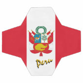 Peru Football en Peruaanse vlag / sport Voetbal (Enkel)