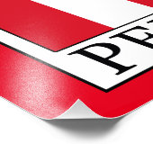 Peru Foto Afdruk (Hoek)