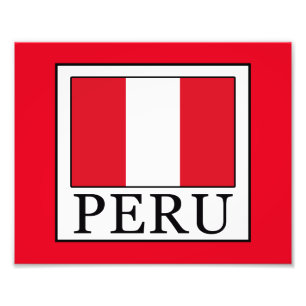 Peru Foto Afdruk