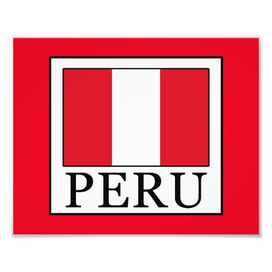 Peru Foto Afdruk (Voorkant)