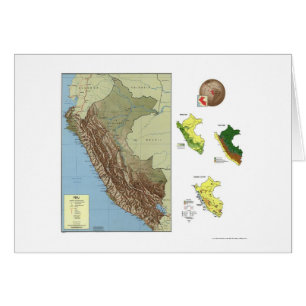 Peru - Gedetailleerde kaart 1970