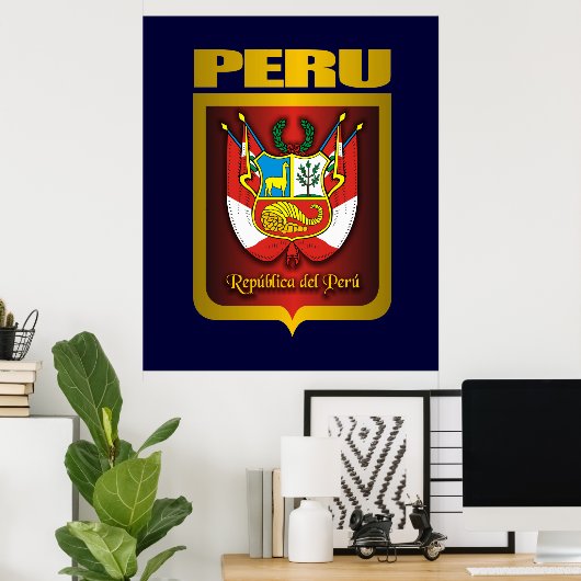 "Peru Gold" Posters en Prints (Thuiskantoor)