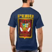 "Peru Gold" Shirten T-shirt (Achterkant)