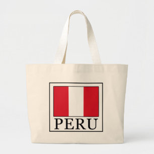 Peru Grote Tote Bag