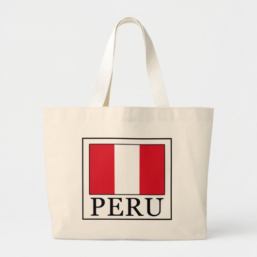 Peru Grote Tote Bag (Voorkant)