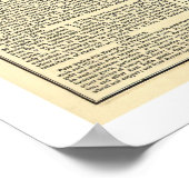 Peru History Map - 1822 Poster (Hoek)