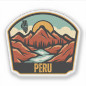 Peru, Illinois Sticker (Voorkant)