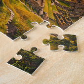 Peru Illustratie Reis Kunst Vintage Legpuzzel (Zijkant)