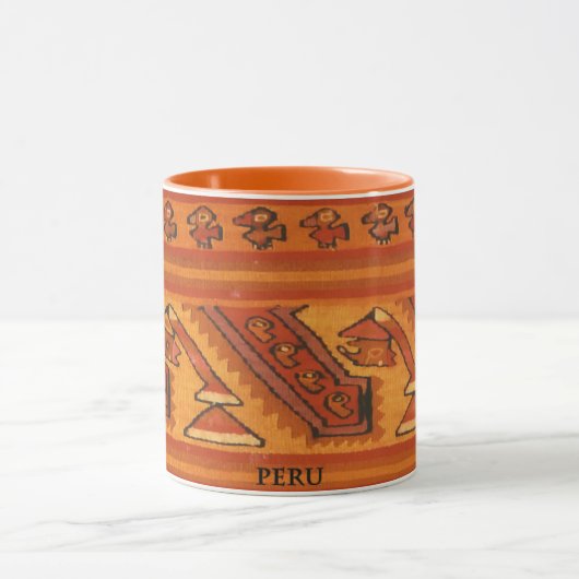 Peru Inca Craft Coffee Mug Mok (Midden)
