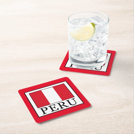 Peru Kartonnen Onderzetters (Insitu)