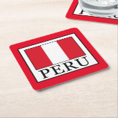 Peru Kartonnen Onderzetters (Schuin)