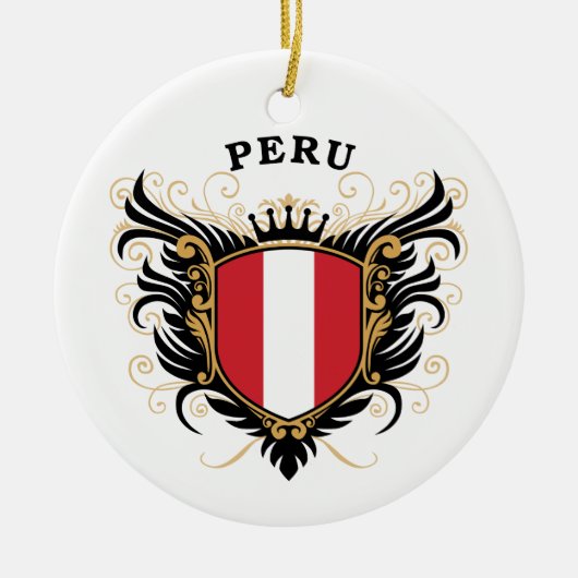 Peru Keramisch Ornament (Voorkant)