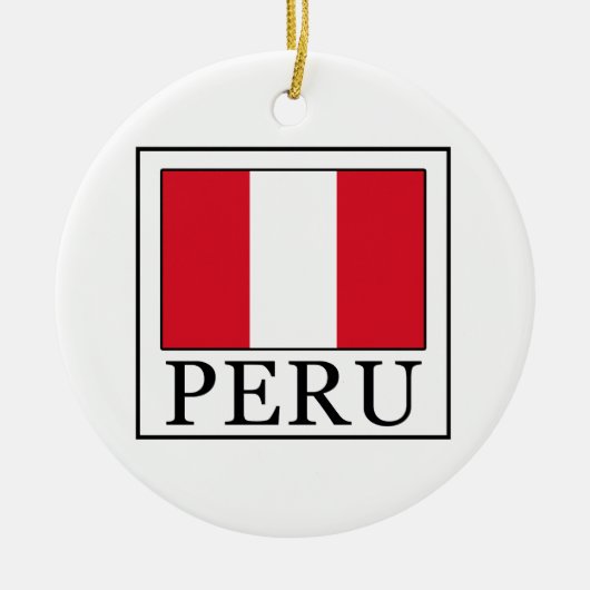 Peru Keramisch Ornament (Voorkant)