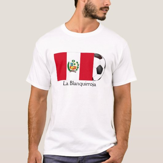 Peru "La Blanquirroja" T-shirt (Voorkant)