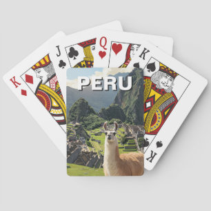 Peru Lama Pokerkaarten