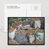 Peru-Land van aardappelen Briefkaart (Voorkant / Achterkant)