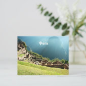 Peru Landschap Briefkaart (Staand voorkant)