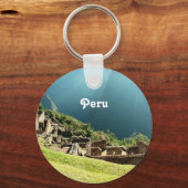 Peru Landschap Sleutelhanger (Voorkant)