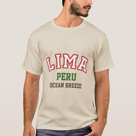 Peru Light Style T-Shirt (Voorkant)