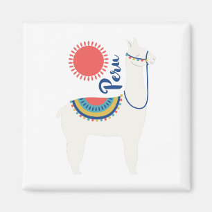 Peru Llama Magneet