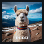 Peru Llama Poster<br><div class="desc">Zie mijn winkel voor meer Peru items.</div>
