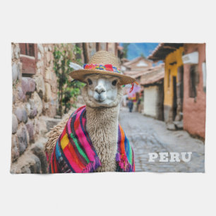 Peru Llama Theedoek