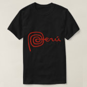 Peru logo Nazca Lines Sticker T-shirt (Design voorkant)
