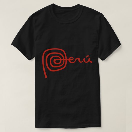 Peru logo Nazca Lines Sticker T-shirt (Design voorkant)