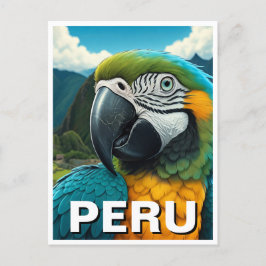 Peru Macaw Briefkaart