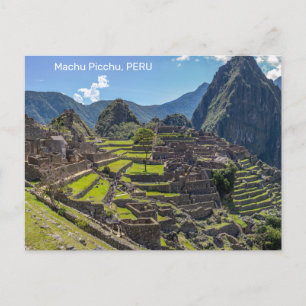Peru Machu Picchu Briefkaart
