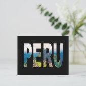 peru Machu Picchu Briefkaart (Staand voorkant)
