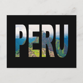 peru Machu Picchu Briefkaart