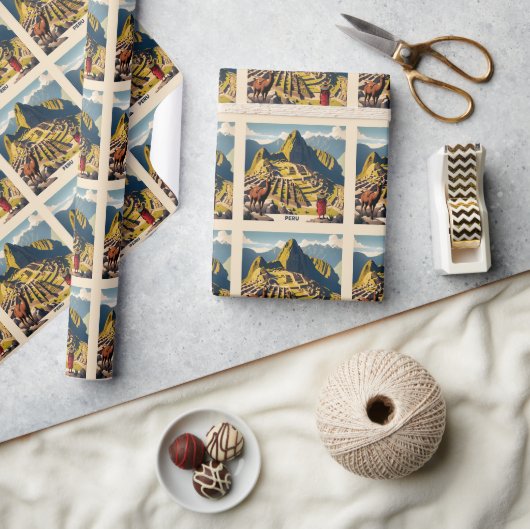Peru Machu Picchu Cadeaupapier (Crafts)