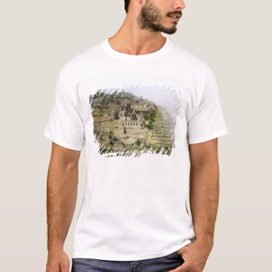 Peru, Machu Picchu. De oude citadel van Machu T-shirt (Voorkant)